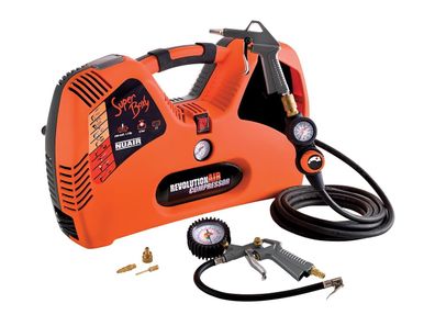 Velleman Superboxy Kompressor ölfrei 1100 W 230 V 8 bar tragbar