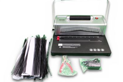 VEVOR Spiralbindegerät 46 Löcher 500 Blatt elektrische Bindung Defekt