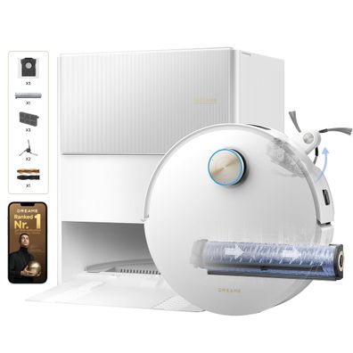 Dreame Aqua10 Ultra Roller Complete Saugroboter mit AquaRoll Wischmopp