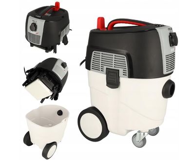 Dedra Nass- und Trockensauger 1600 W mit Steckdose Rüttelfilter Defekt