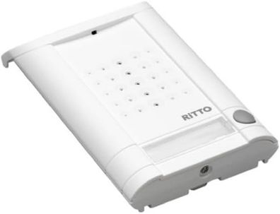 Ritto Minivox Türstation 1 Taste Weiß Türsprechanlage Aufputz 1271041
