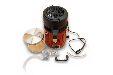 VEVOR Wasserdestillierer 4L 750W Edelstahl Rot mit Auffangflasche