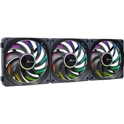 Seasonic Seasonic Lüfter MagFlow 1225PWM ARGB 120 * 120 * 120 3-Fan Kit
