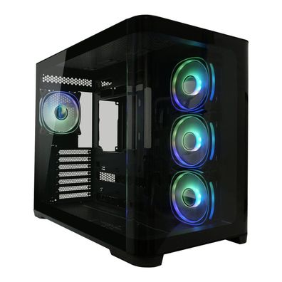 LC-Power Geh Midi ATX 8001B Pro-Storm Dark o.N