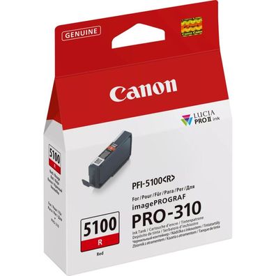 Canon PFI-5100 R red