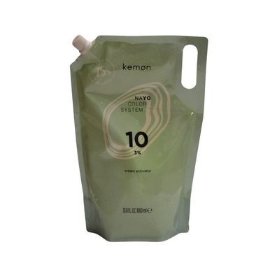 Kemon, Nayo Cream Activator, Haarfarben-Aktivator-Lotion, 10, 10, 1000 ml
