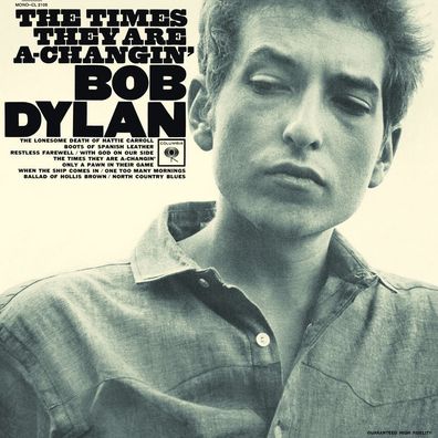 Bob Dylan: The Times They Are A Changin' (180g) - Sony Music 8