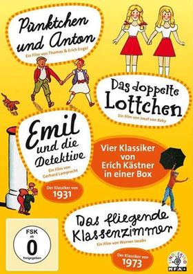 Erich Kästner - BOX (DVD) 4Disc Min: / / //WS - Leonine 8898544
