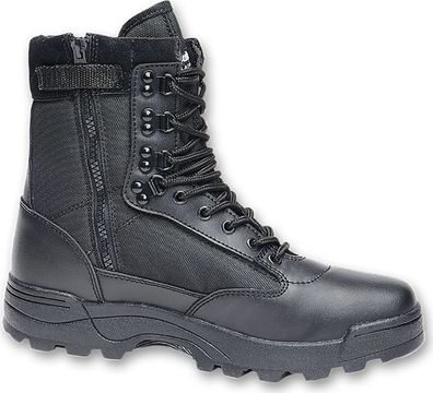Brandit Schuh Zipper Tactical Boot in Black