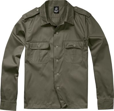 Brandit Hemd US Shirt 1/1 Arm in Olive