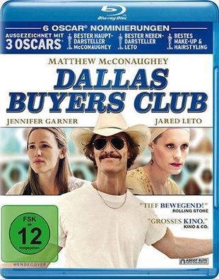Dallas Buyers Club-Blu-ray Disc - Ascot Elite 5940472 - (Blu-ray Video / Drama)