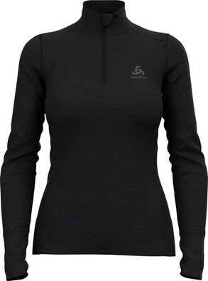 Odlo Damen Bl Top Turtle Neck L/S Half-Zip Merino 2 111501