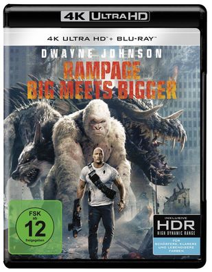 Rampage (2018) (Ultra HD Blu-ray & Blu-ray) - Universal Pictures 1000715366 - (Ultra