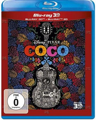 Coco - Lebendiger als das Leben (BR) 3D PIXAR, 3D+2D, 2Disc, *