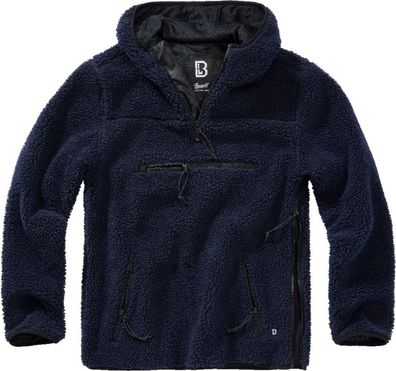 Brandit Herren Sweatshirt Teddyfleece Worker Pullover Navy