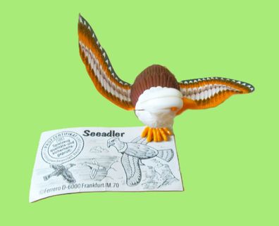 Vögel mit Papierflügeln Seeadler mit BZ