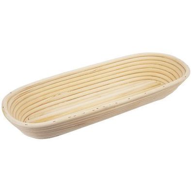 Gärkorb aus Rattan für Brotteig, 1,5 kg / 43 x 16 x 7 cm
