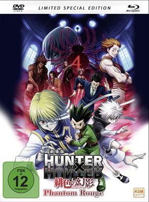 Hunter x Hunter - Phantom Rouge (Blu-ray & DVD im Mediabook) - Plaion Pictures K4682