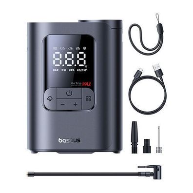Akku-Pumpenkompressor 150 PSI 7500 mAh - Dunkelgrau
