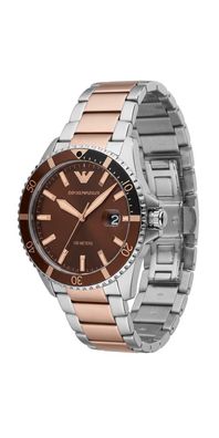 AR11340 Emporio Armani Diver Herrenuhr Edelstahl Quarz