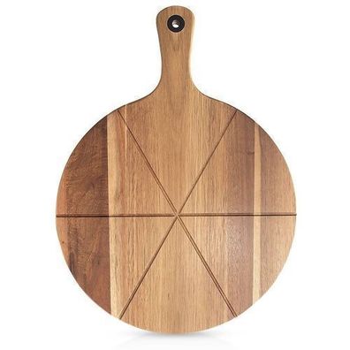 Pizzabrett aus Holz, 43,5 x 32 cm