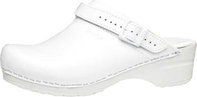 Sanita Offener Clog San-Flex Open White