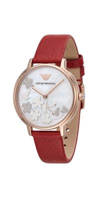 AR11114 Emporio Armani Kappa Classic Damenuhr Edelstahl