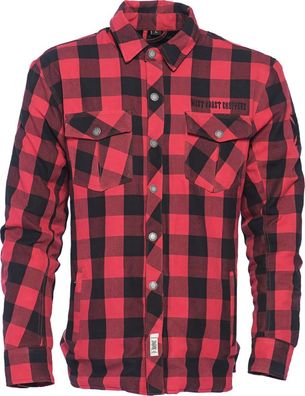 WCC West Coast Choppers Motorrad Hemd Dominator Lumberjack Red