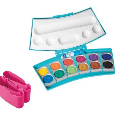 Farbkasten ProColor® 735 PC/12, 12 Farben, türkis/pink 300008241