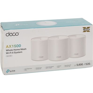 TP-Link WL-AP Access Point Deco X1500 Mesh-System, 3-Pack