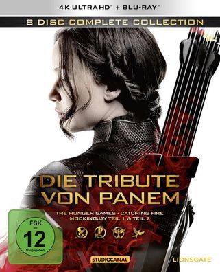 Tribute von Panem Complete Col. (UHD)4K 4er Schuber, 4K Ultra