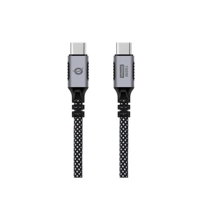 Conceptronic Kabel USB-C 3.2 -> C PD3.0 1.20m 5A, 4K60Hz sw