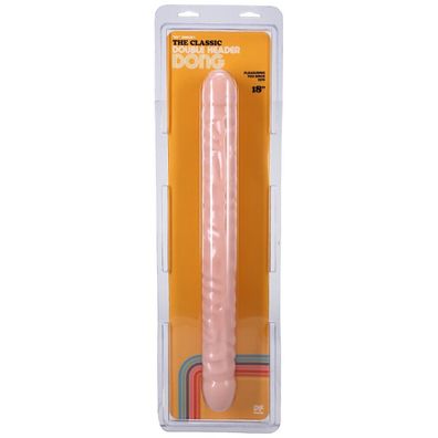 Veined Double Header - Dildo mit doppelten Enden - 18/45 cm