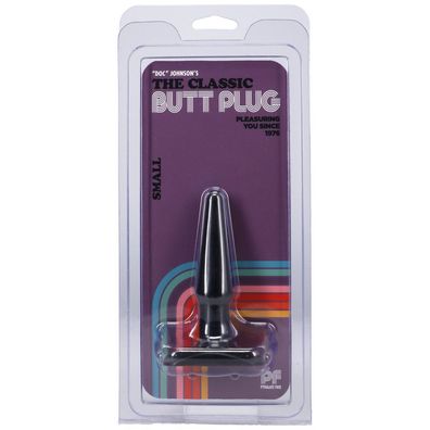 Klassischer Analplug - Klein - Schwarz