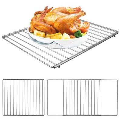 Verstellbarer Backofenrost aus Metall 35/60 x 32 cm