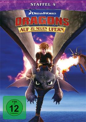 Dragons - Staffel #4 (DVD) 4DVDs Auf zu neuen Ufern, Dreamwork