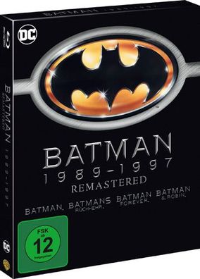Batman 1-4 Collection (BR) 4 Discs remastered - WARNER HOME