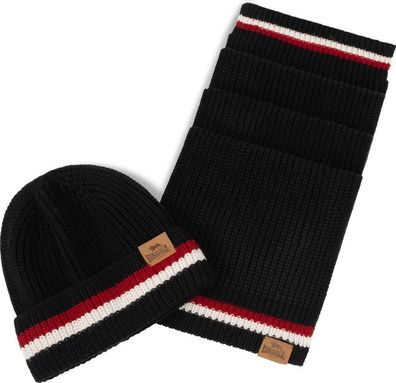 Lonsdale Butleigh Unisex Schal und Mütze Set