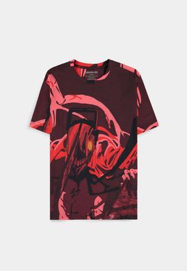 Chainsaw Man - Rage All Over Print Men's Short Sleeved T-shirt - Difuzed TS223856CSM