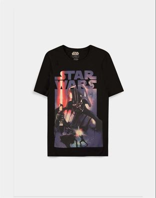Star Wars - Darth Vader Poster - Men's Short Sleeved T-shirt - Difuzed TS386778STW -