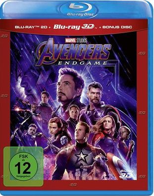 Avengers: Endgame (BR) 3D/2D Min: 182/DD5.1/WS 3Disc, ersetzt