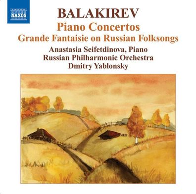 Mily Balakireff (1837-1910): Klavierkonzerte Nr.1 & 2 - Naxos