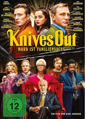 Knives Out - Mord ist Familiensache(DVD) Min: 132/DD5.1/WS - L