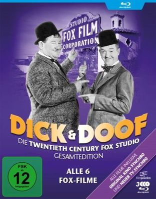 Dick & Doof FOX-Studio-Edition (BR) Alle 6 FOX Filme, 6Disc,