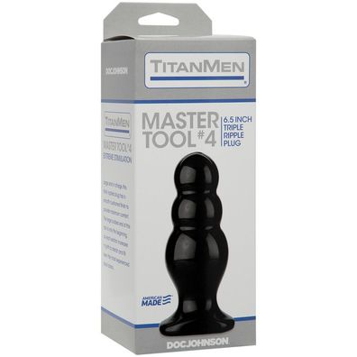 Master Tool #4 - Analplug - 6,5/16,5 cm
