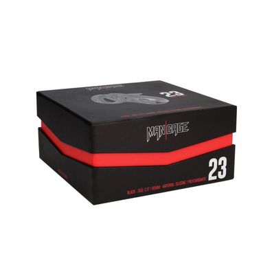 Modell 23 - Keuschheitskäfig - 2,5"/6,5 cm - Schwarz