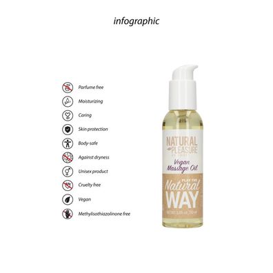 Veganes Massageöl - 5 fl oz/150 ml