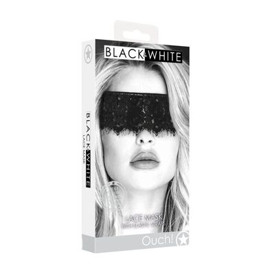 Maske mit Spitze