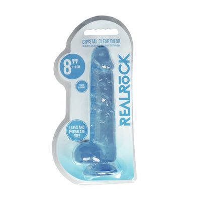 Realistischer Dildo mit Kugeln - 8/21 cm