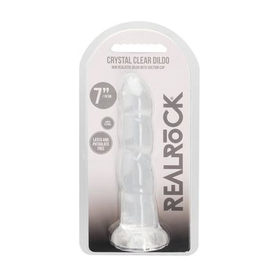 Unrealistischer Dildo mit Saugnapf - 7/17 cm
